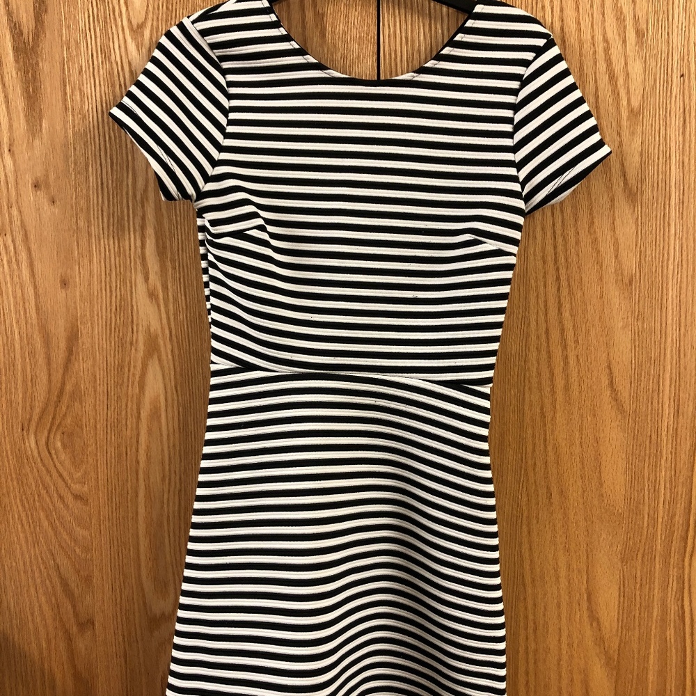 Topshop Striped Dress